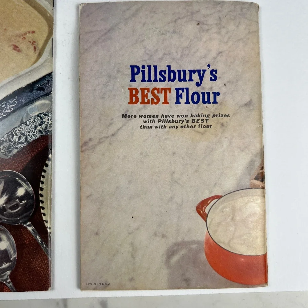 Pillsbury Culinary Arts Vintage Cookbook Lot 4pc Retro 1930s-50s Ephemera